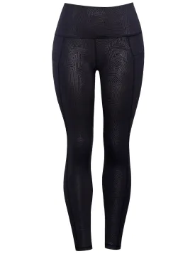 26" inseam 3D Printed Gym Pants MAZE_Gym 26" inseam 3D Printed Gym Pants MAZE_Gym