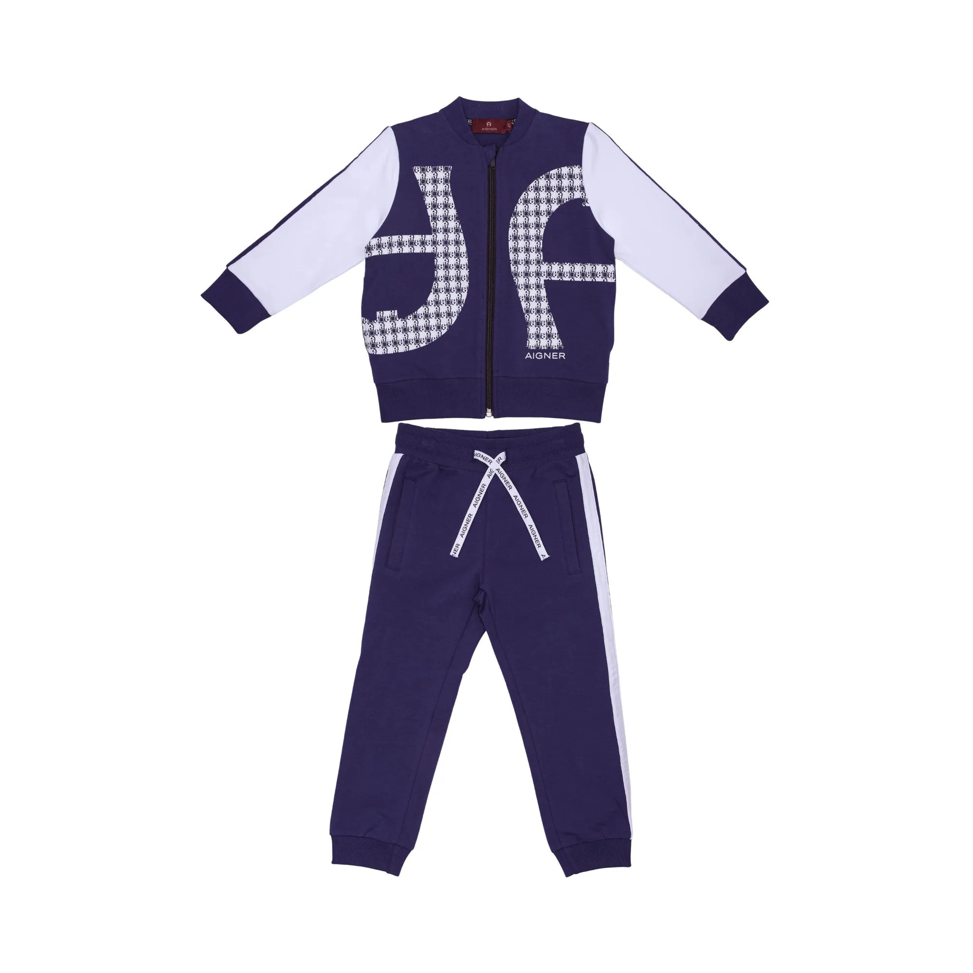 Aigner Kids Boy's Navy Jogging Suit
