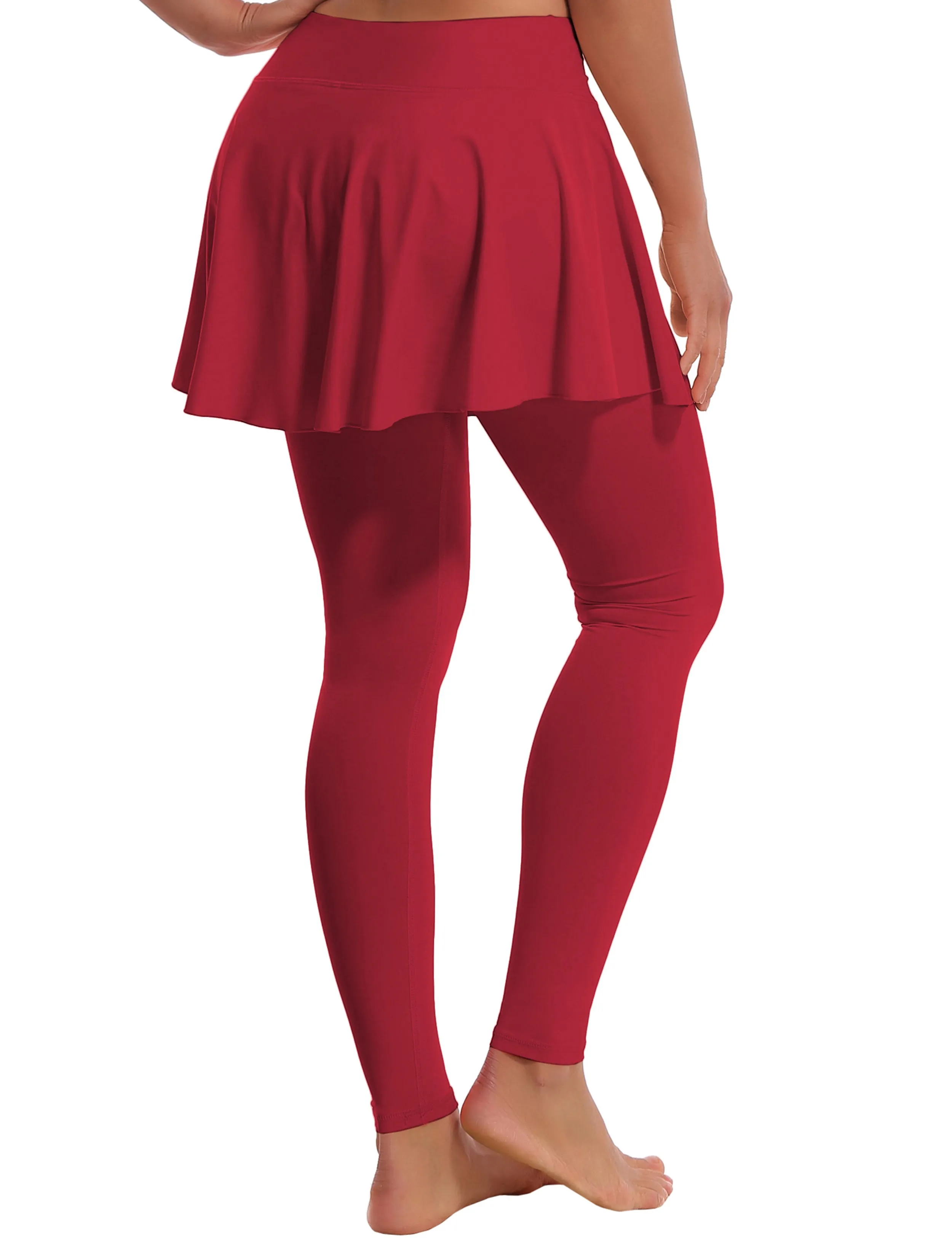 Athletic Tennis Golf Skort with Pocket Shorts rosecoral_Jogging