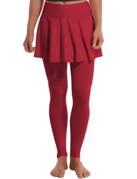 Athletic Tennis Golf Skort with Pocket Shorts rosecoral_Jogging