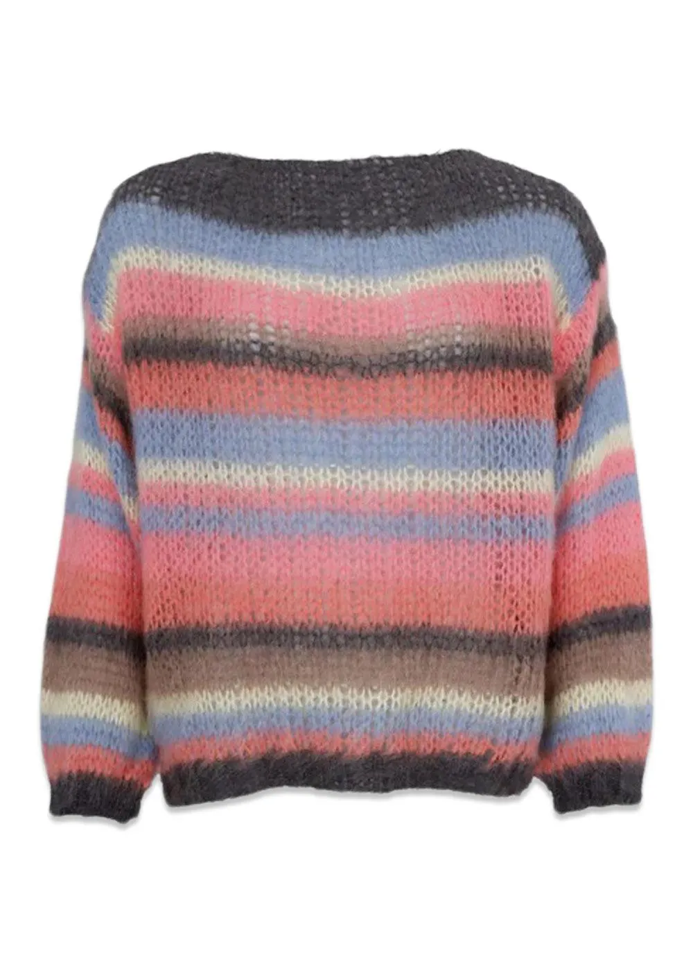 BCADRIA multi striped jumper - Soft Coral