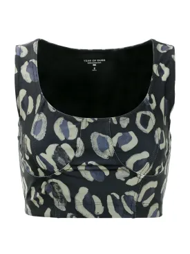 Black Leopard Dolly Sports Bra