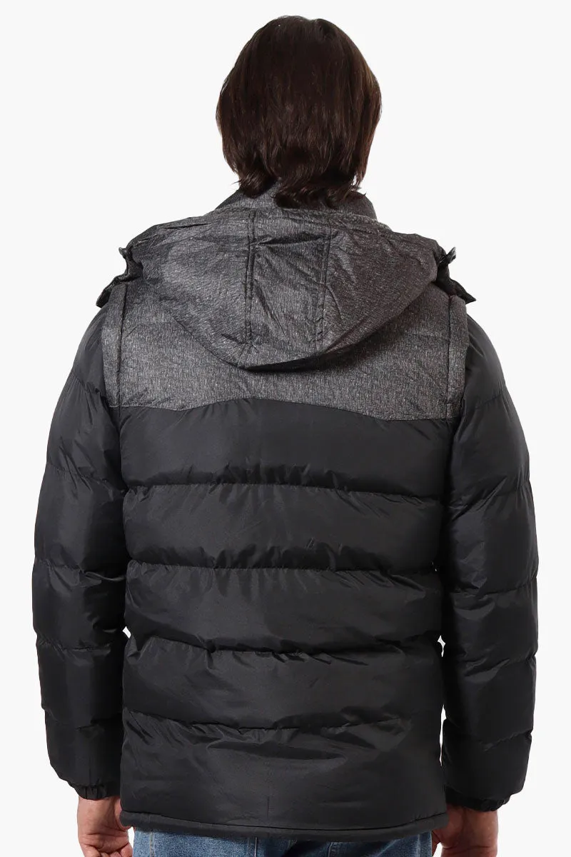 Canada Work Gear Zip Off Sleeve Bomber Jacket - Black