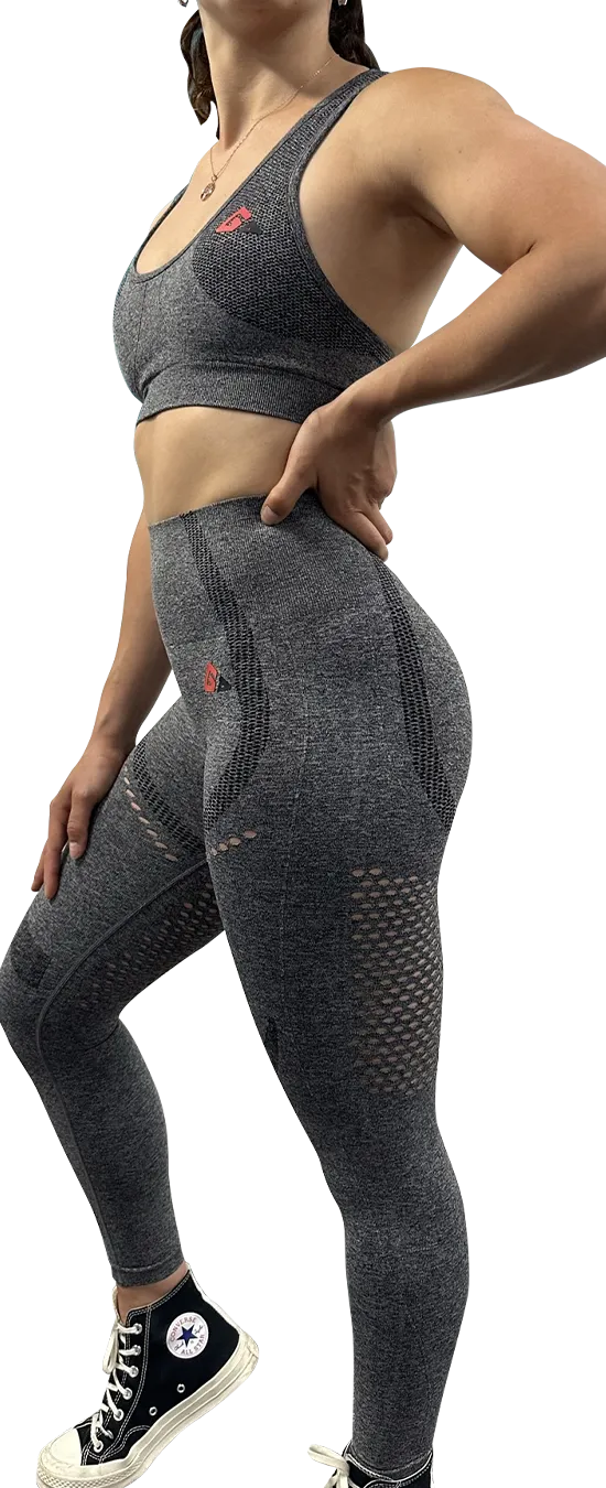 Candour seamless legging and sports bra set