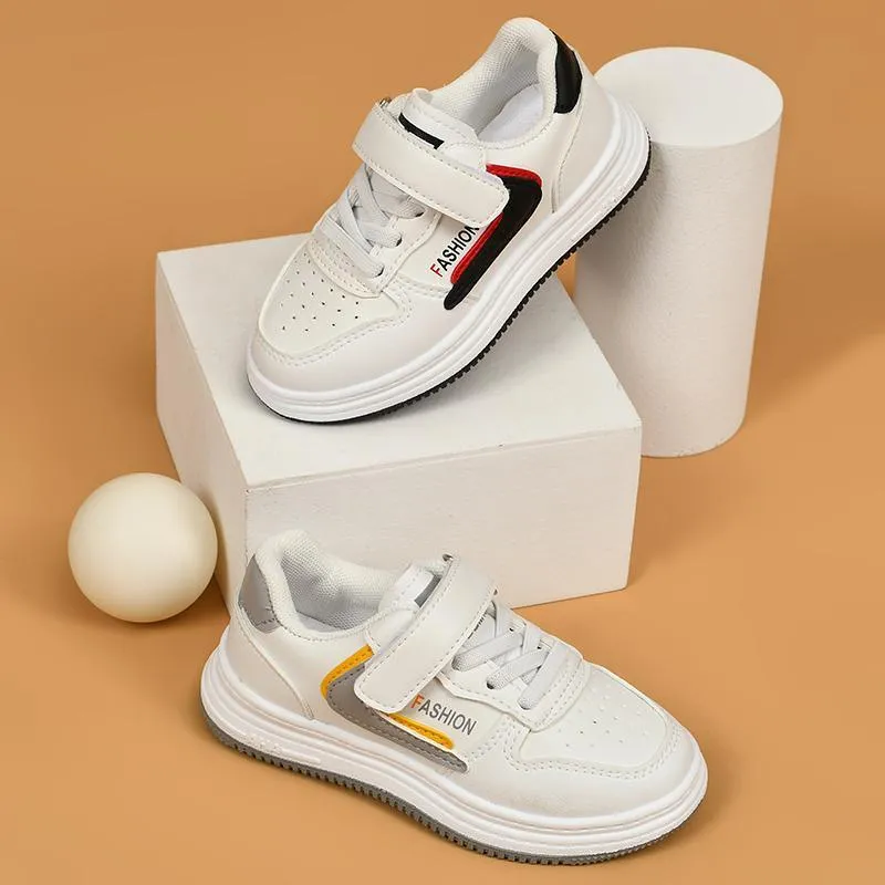 children's jean jackets wholesale Kid Children's Solid Color Sports Board Shoes Wholesale