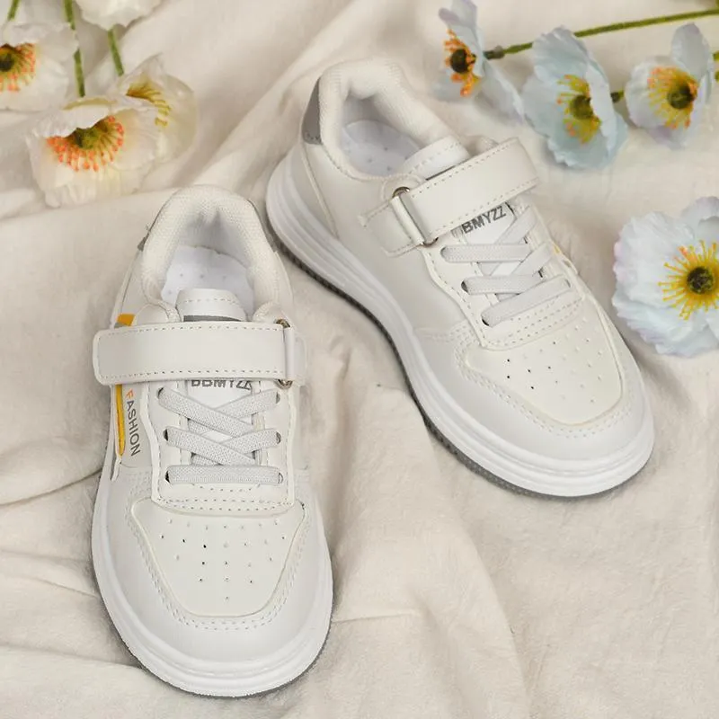 children's jean jackets wholesale Kid Children's Solid Color Sports Board Shoes Wholesale