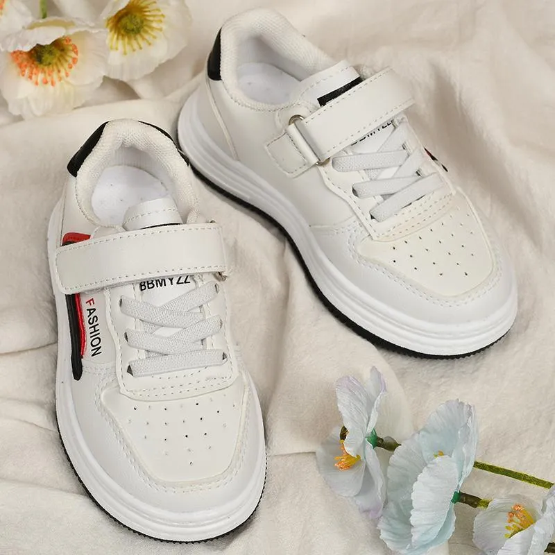 children's jean jackets wholesale Kid Children's Solid Color Sports Board Shoes Wholesale