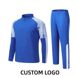 Custom Printed Team Sweatsuits Blue