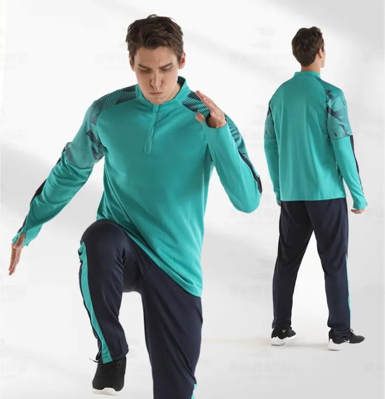 Custom Printed Team Sweatsuits Blue