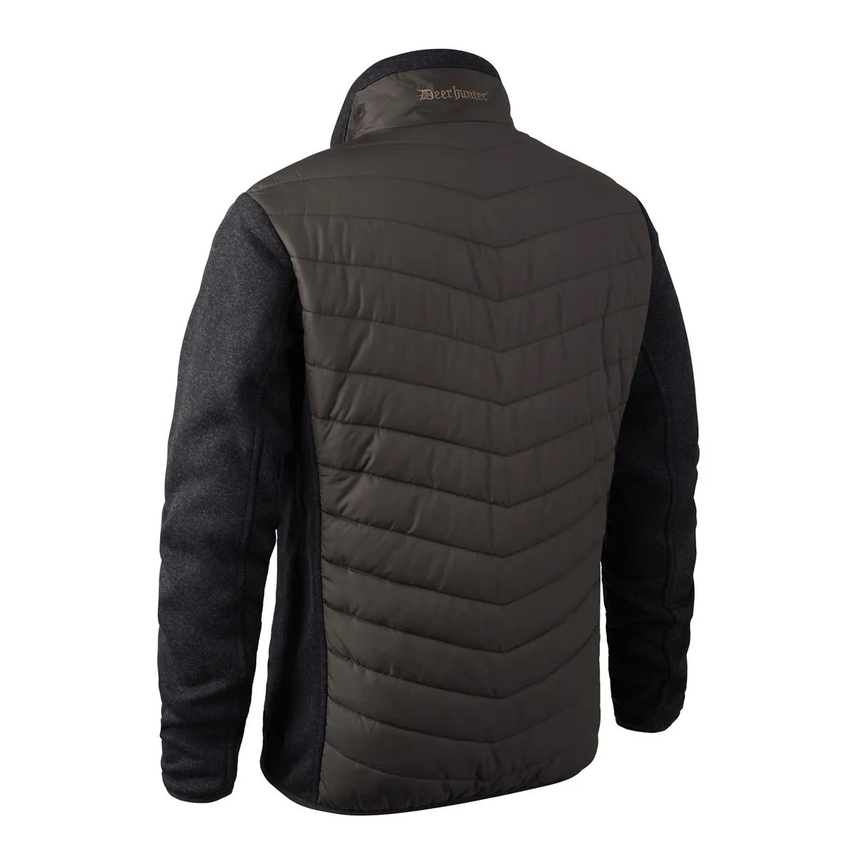 Deerhunter Moor Padded Jacket w. Knit - Brown Leaf