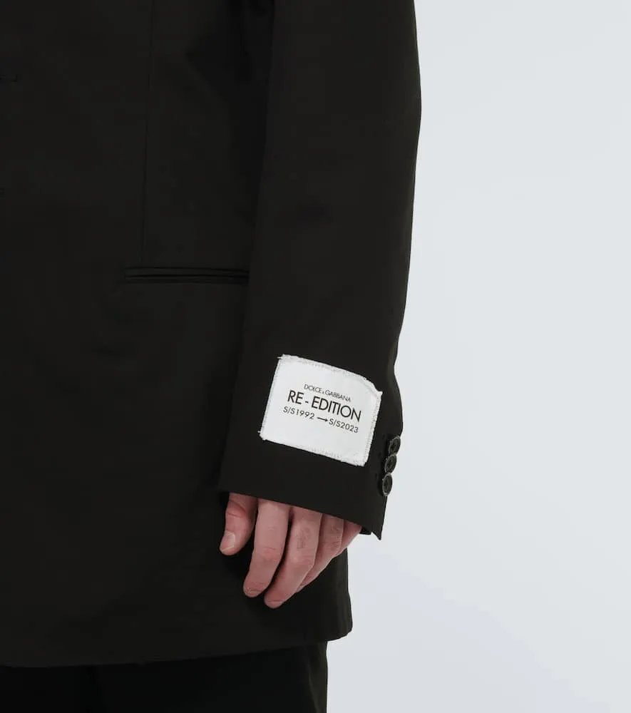 Dolce&Gabbana Cotton gabardine suit jacket