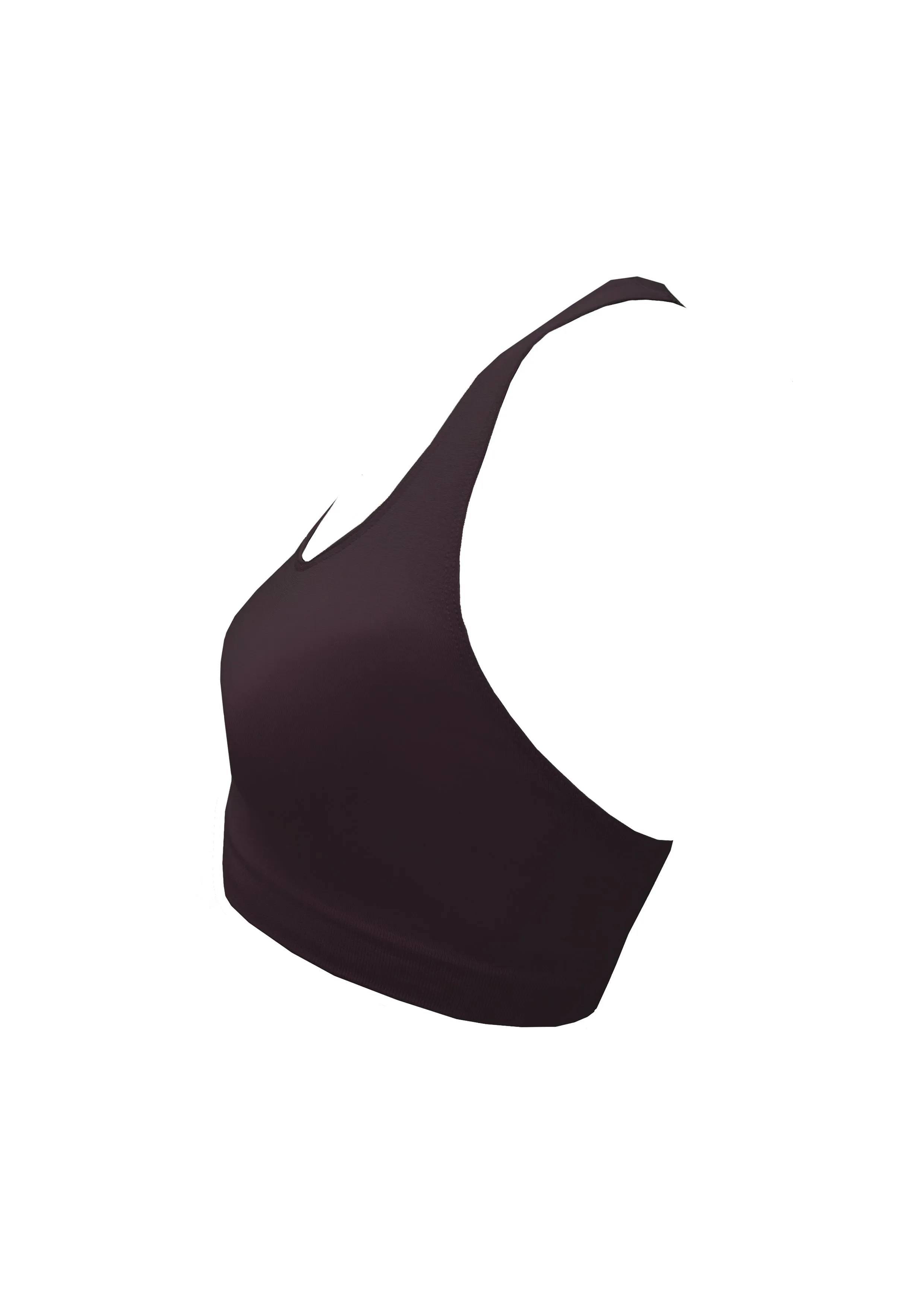 ELATED Bra Top | Chocolate Brown