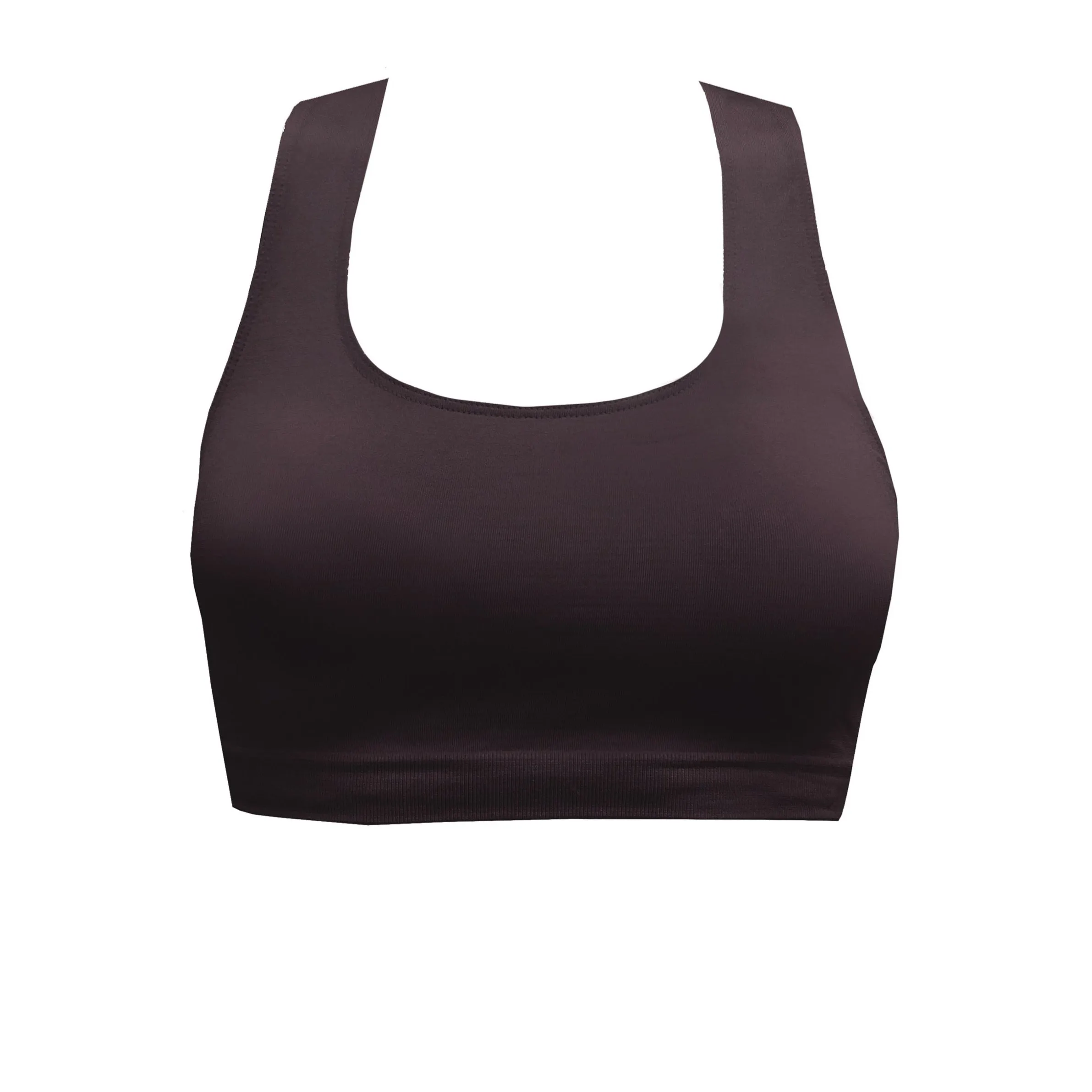 ELATED Bra Top | Chocolate Brown