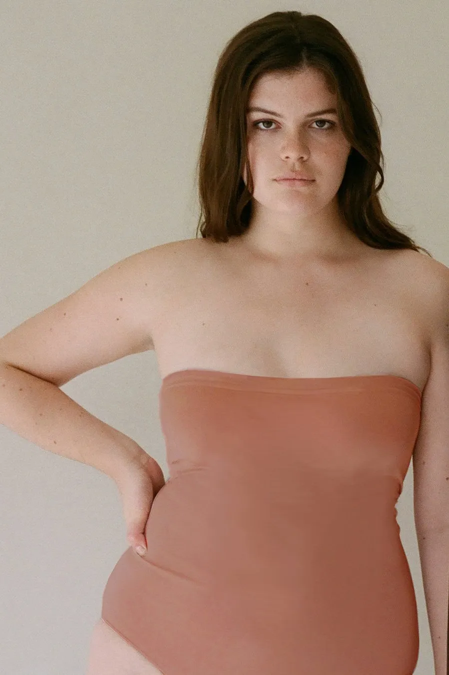 ENERGISED Body Swimsuit | Rusty Pink