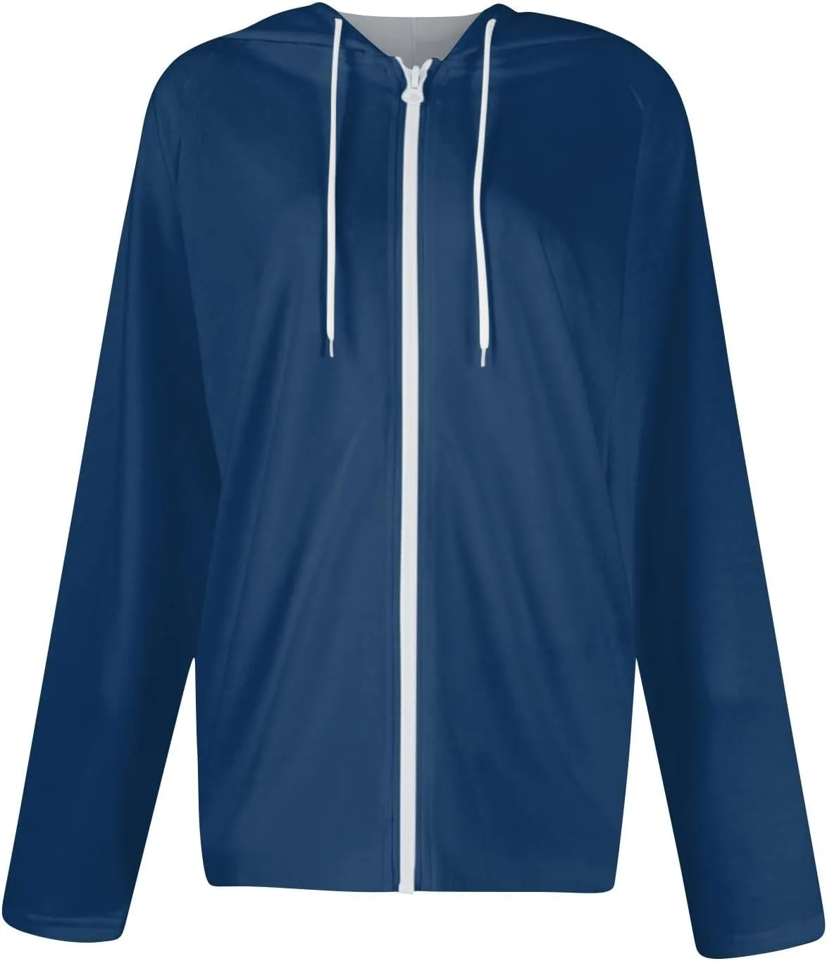Fall Jackets for Women 2024 Fashion Full Zip Up Hoodie Long Sleeve Cropped Sweatshirt Jackets Casual Comfy Coats Tops