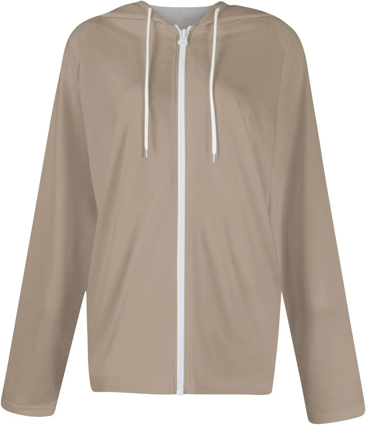Fall Jackets for Women 2024 Fashion Full Zip Up Hoodie Long Sleeve Cropped Sweatshirt Jackets Casual Comfy Coats Tops