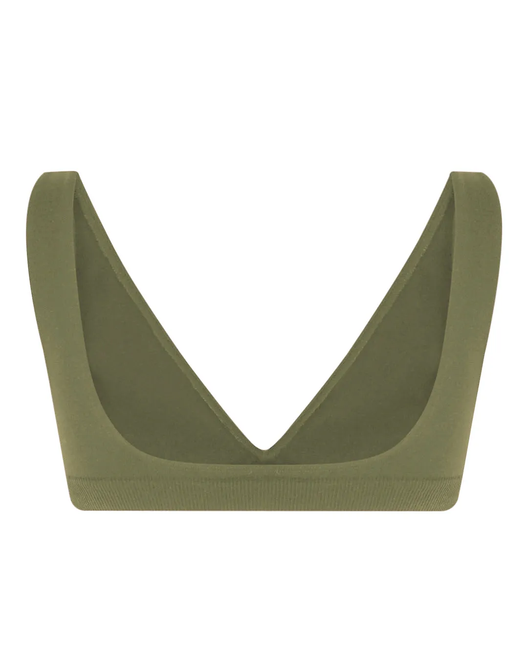 GRACEFUL Bikini Bra Top | Olive