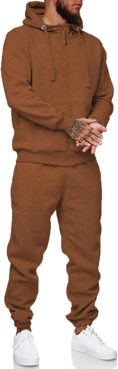 HHGKED Sweat suits men Tracksuits 2 Piece sets Athletic Jogging suits Casual Outfits for men
