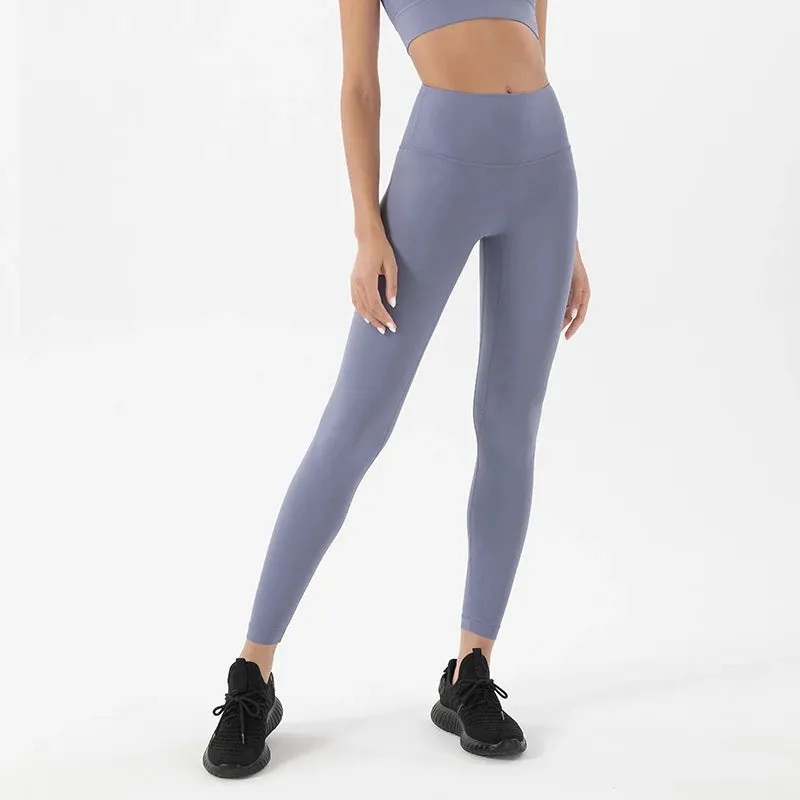 High Waist SOISOU Nylon Leggings Women's Yoga Fitness Pants