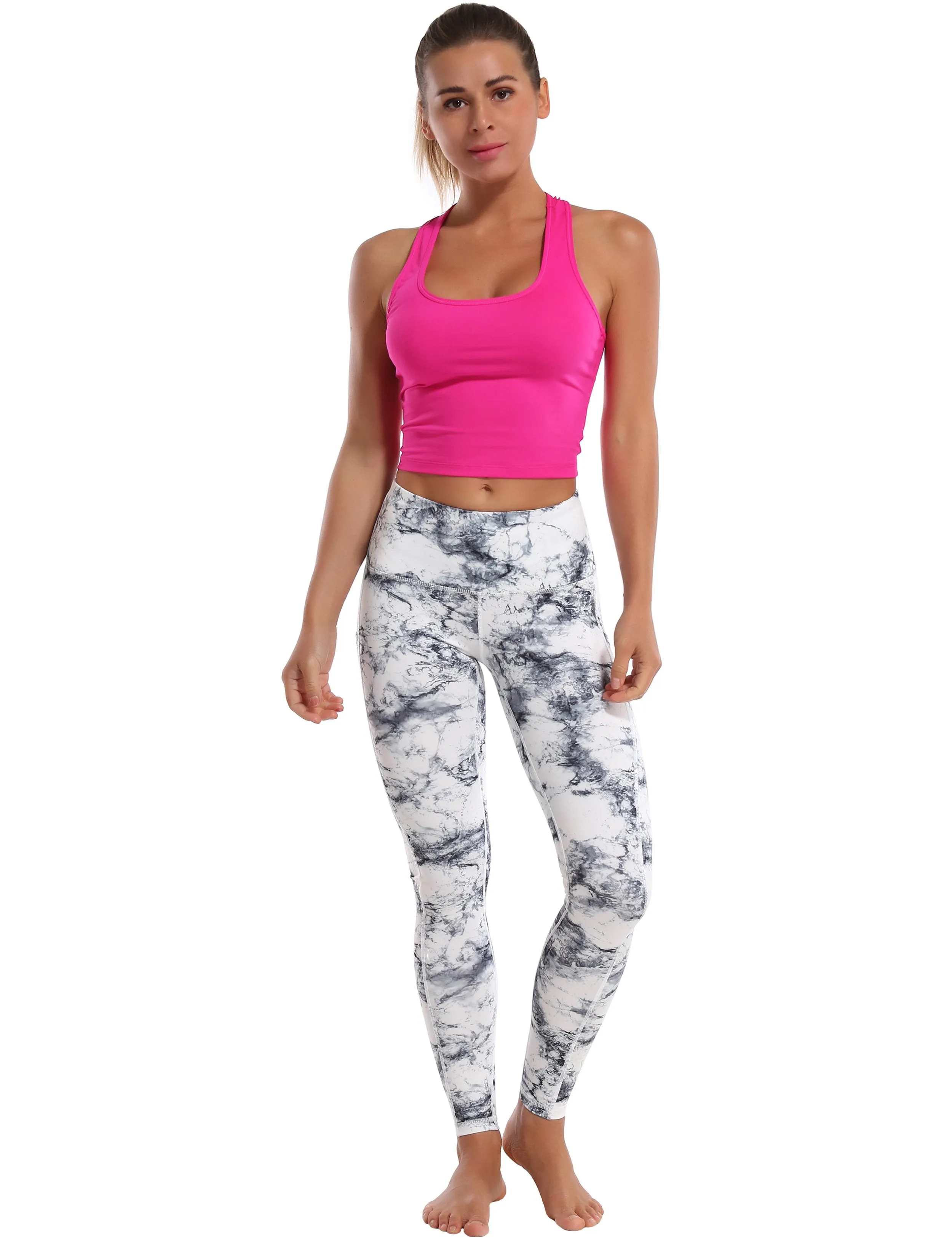 Hip Line Side Pockets Jogging Pants arabescato ins_Jogging