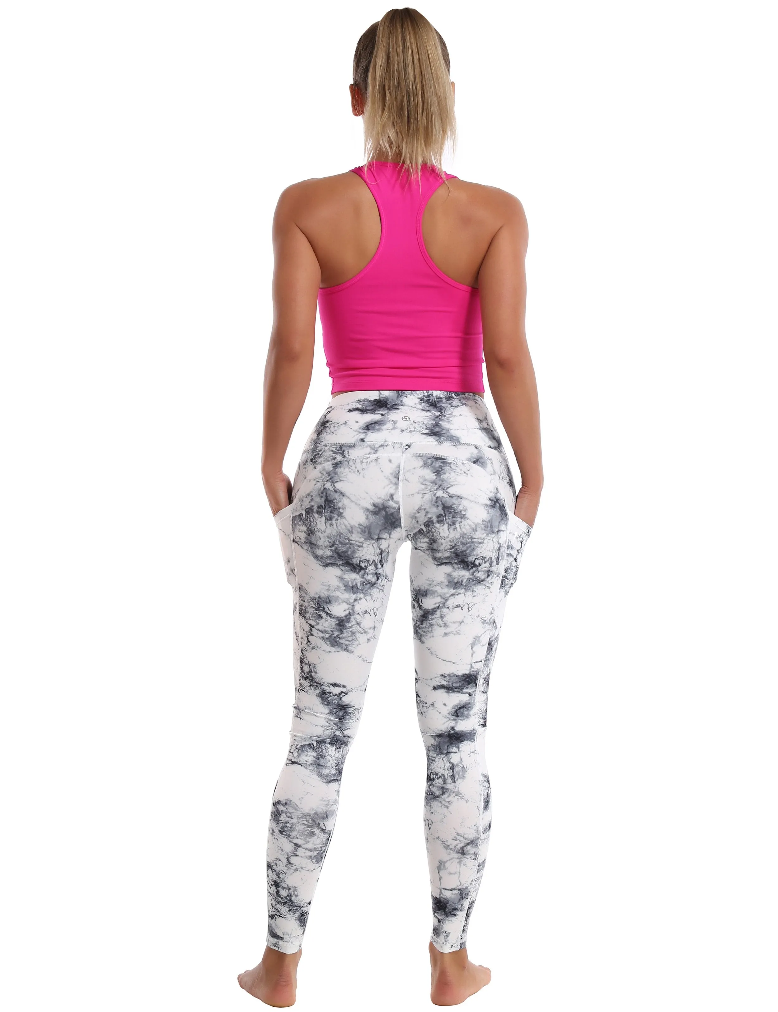 Hip Line Side Pockets Jogging Pants arabescato ins_Jogging