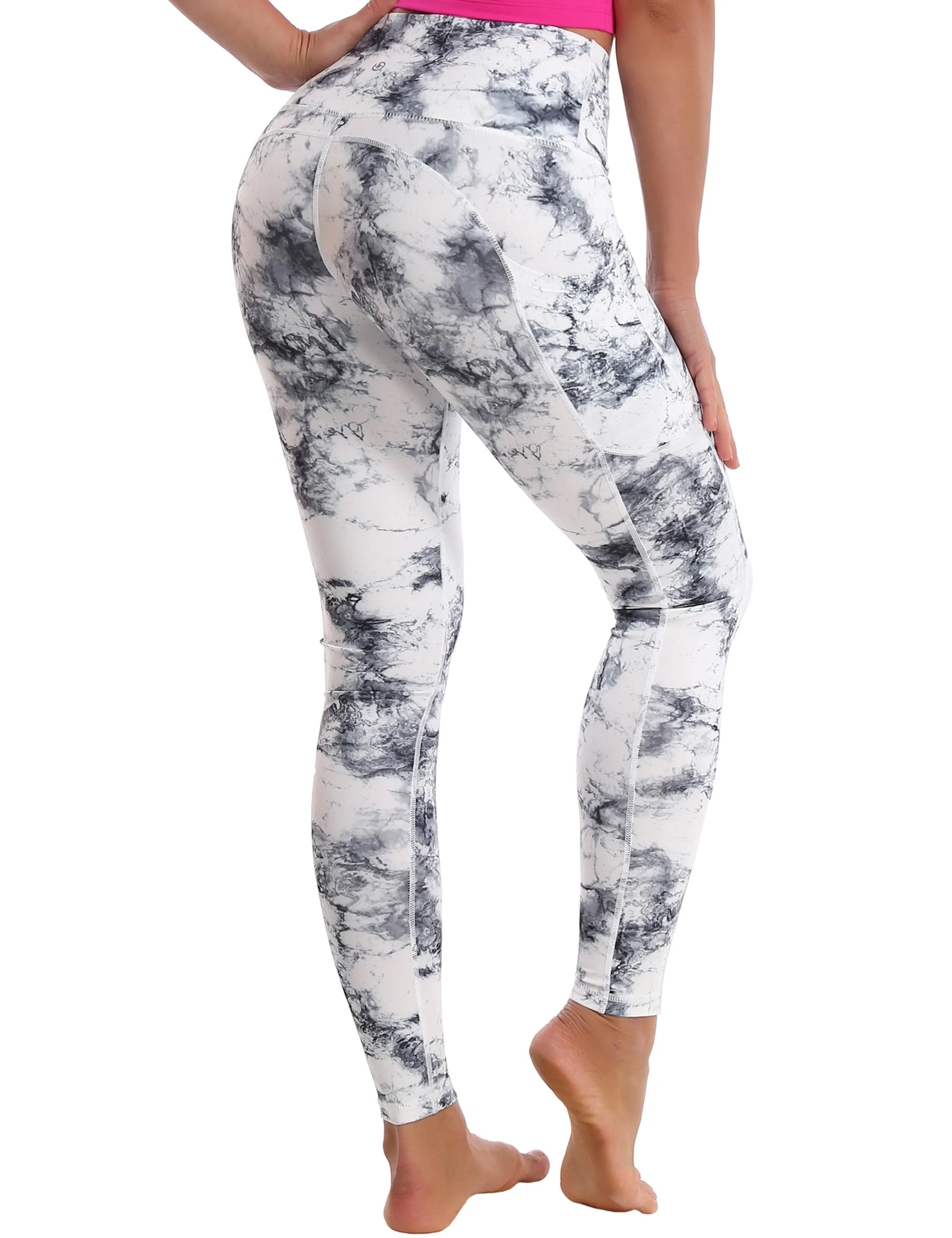 Hip Line Side Pockets Jogging Pants arabescato ins_Jogging