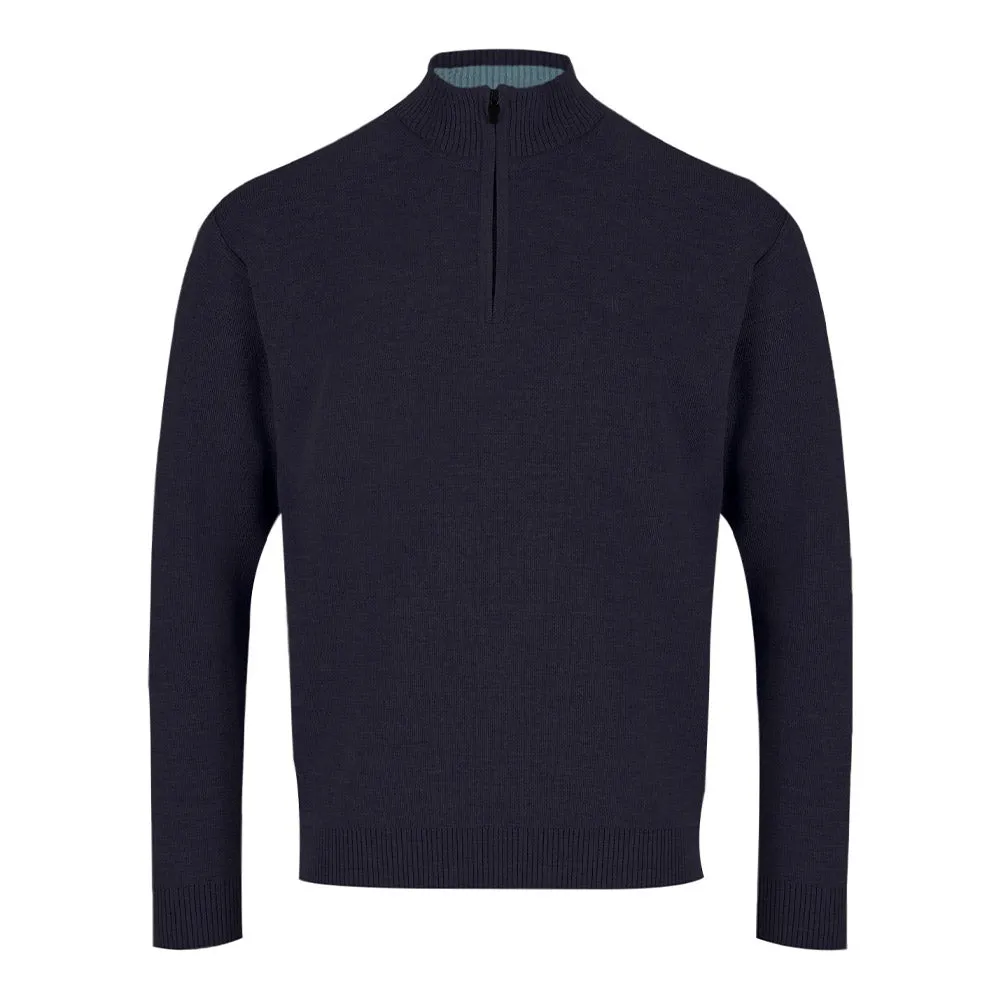 Kessler Quarter Zip Knitwear | Paul Navy