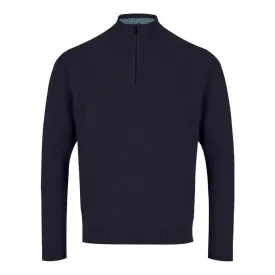 Kessler Quarter Zip Knitwear | Paul Navy