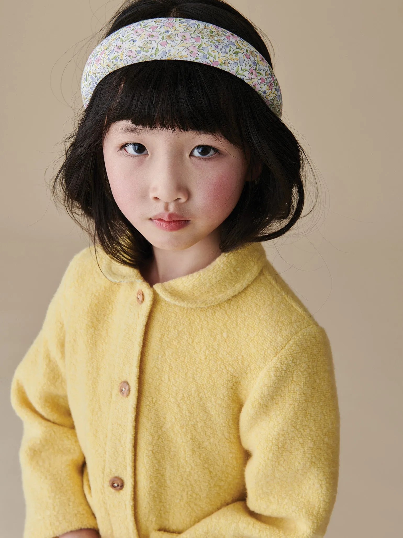 Lemon Henrietta Girl Coat