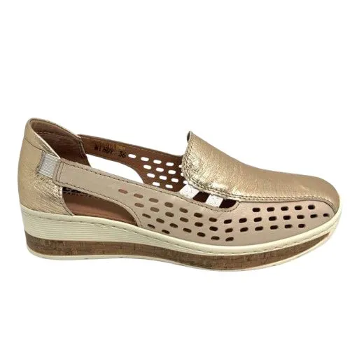 Mindy  -  Cream/gold