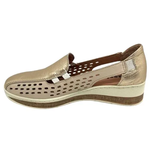 Mindy  -  Cream/gold