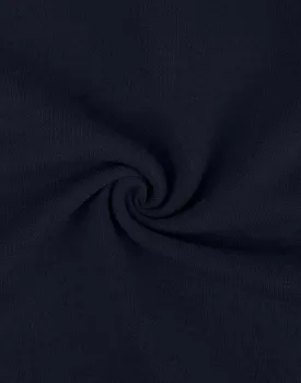 Navy Blue Sweatshirt Jersey Fabric
