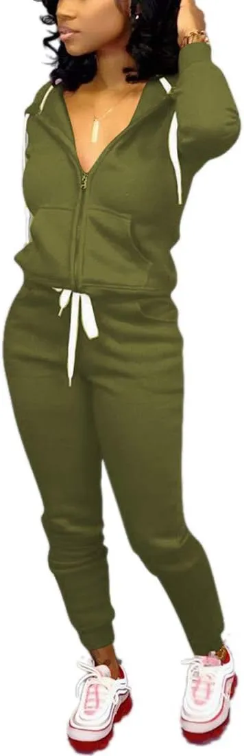 Nimsruc Jogging Suits for Women 2 Piece Casual