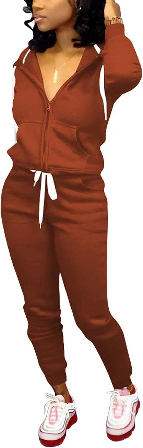 Nimsruc Jogging Suits for Women 2 Piece Casual