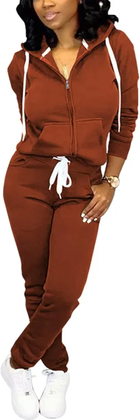 Nimsruc Jogging Suits for Women 2 Piece Casual