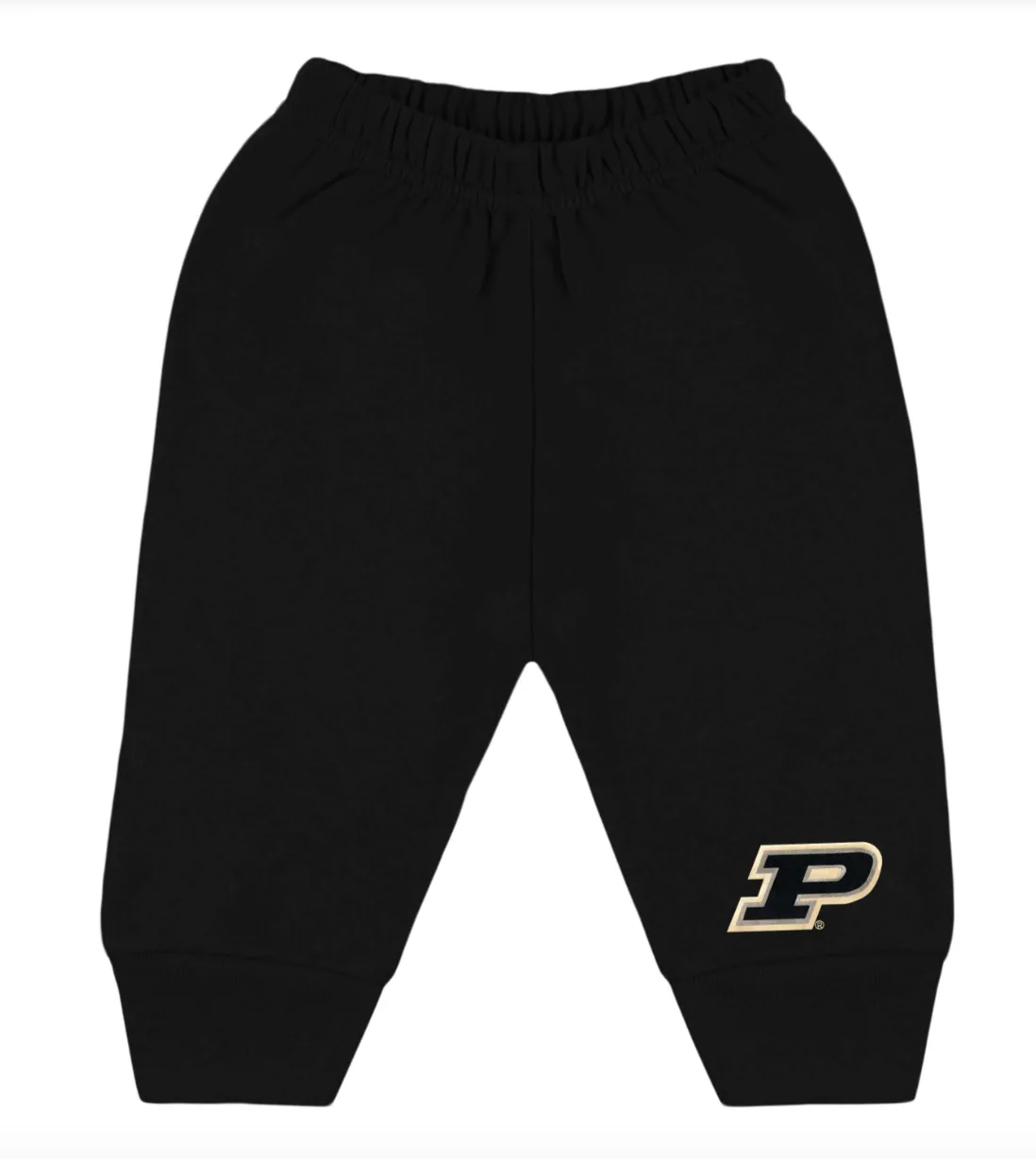 Purdue University Baby Sweatpants in Black