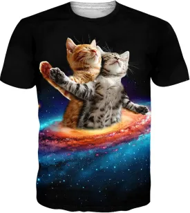 RAISEVERN Unisex Summer T-Shirts Crewneck Cool Short Sleeve Funny Graphic Print Top Casual Tees