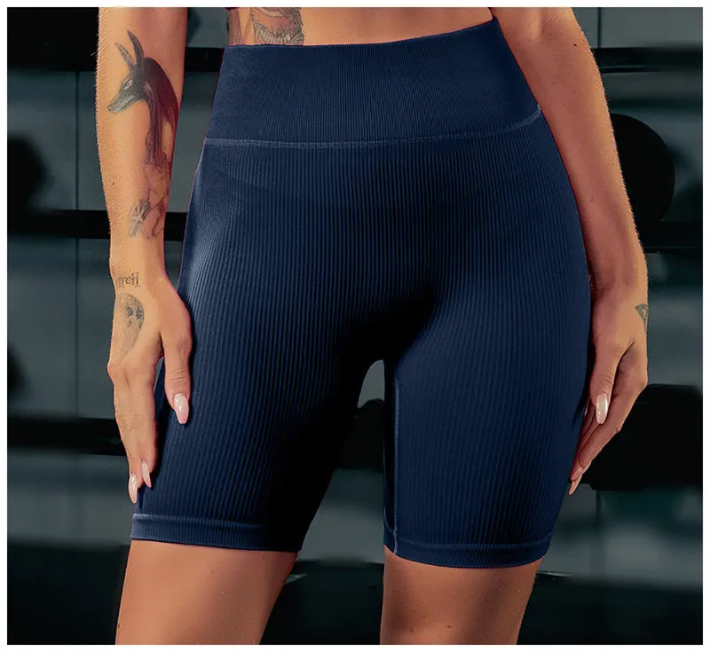 Seamless Gym Fitness Running Leggings Slim High Waist Elastic Yoga Pants