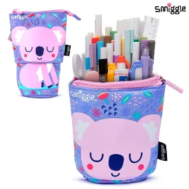 Smiggle Animalia Collection Pencil Pouch Stand Lilac 4Y 