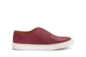Sneakers- Maroon Leather