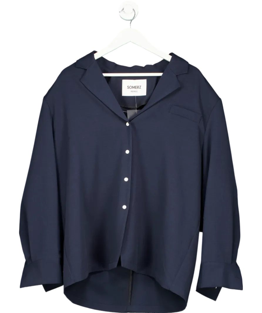 Somerz Blue Oversized Blazer UK S/M
