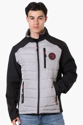 Super Triple Goose Quilted Bubble Lightweight Jacket - Grey