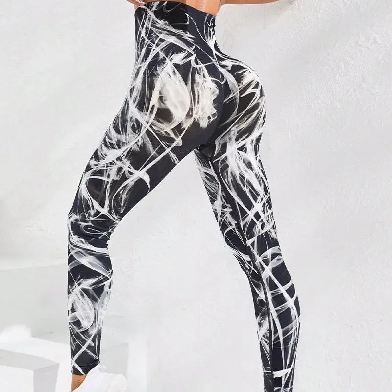 Tie Dye Seamless Leggings