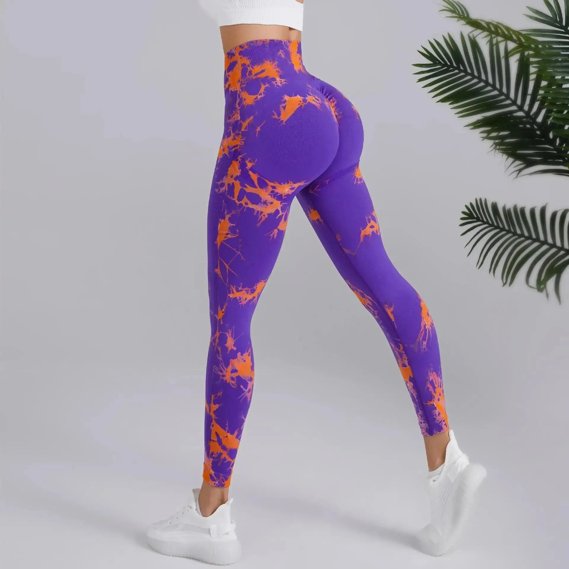 Tie Dye Seamless Leggings