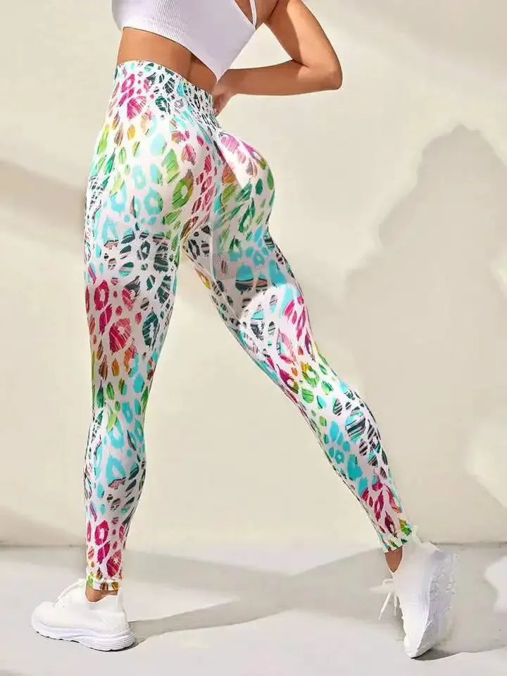 Tie Dye Seamless Leggings