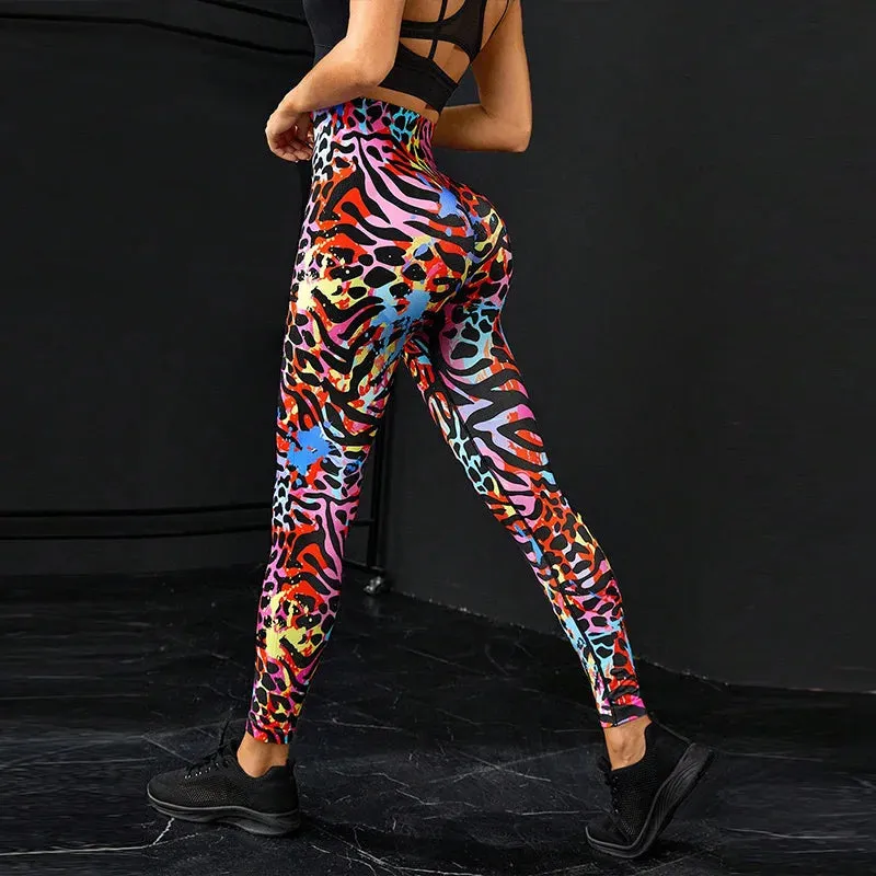 Tie Dye Seamless Leggings