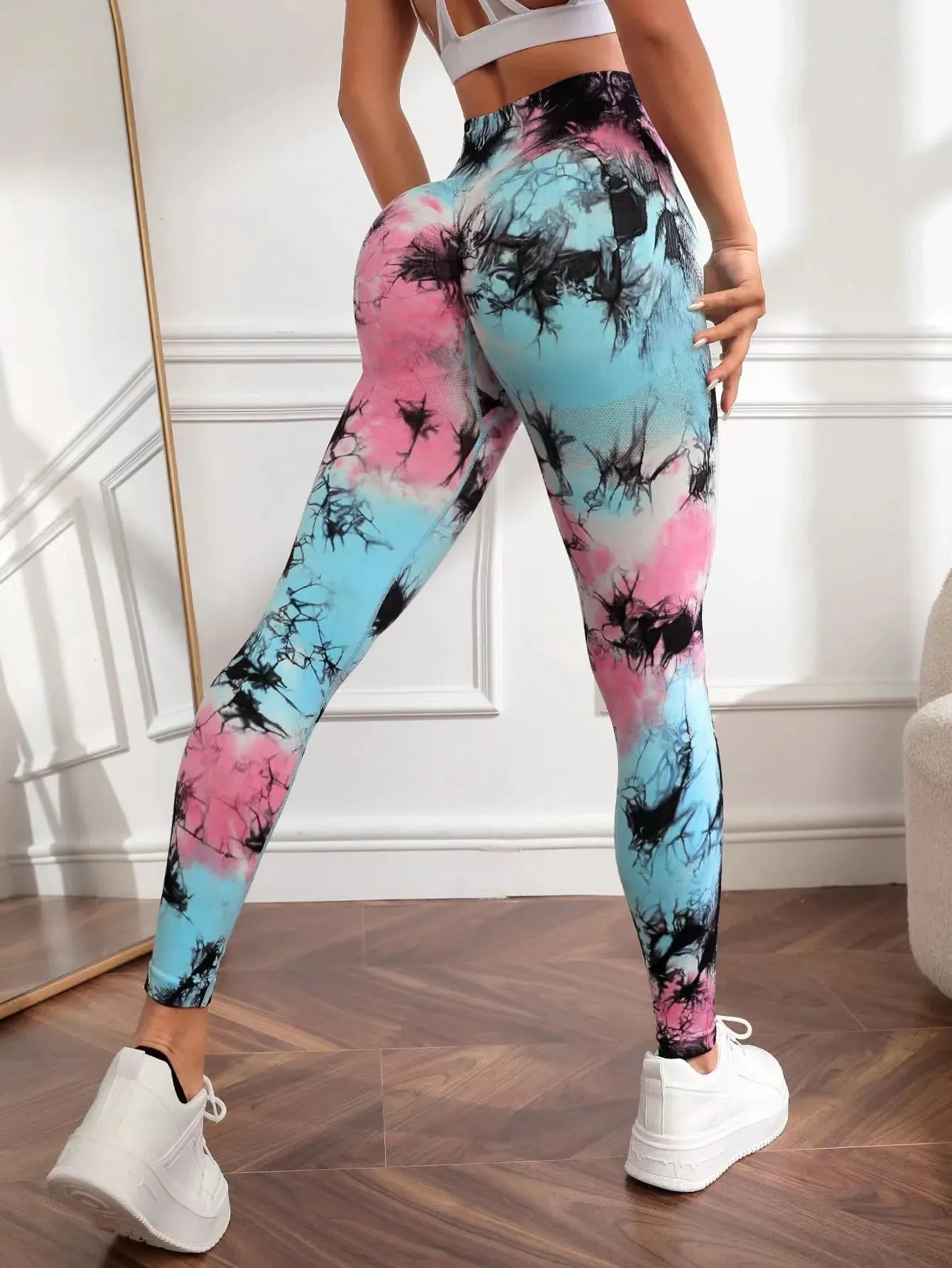 Tie Dye Seamless Leggings