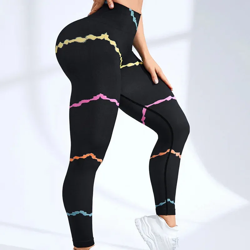Tie Dye Seamless Leggings