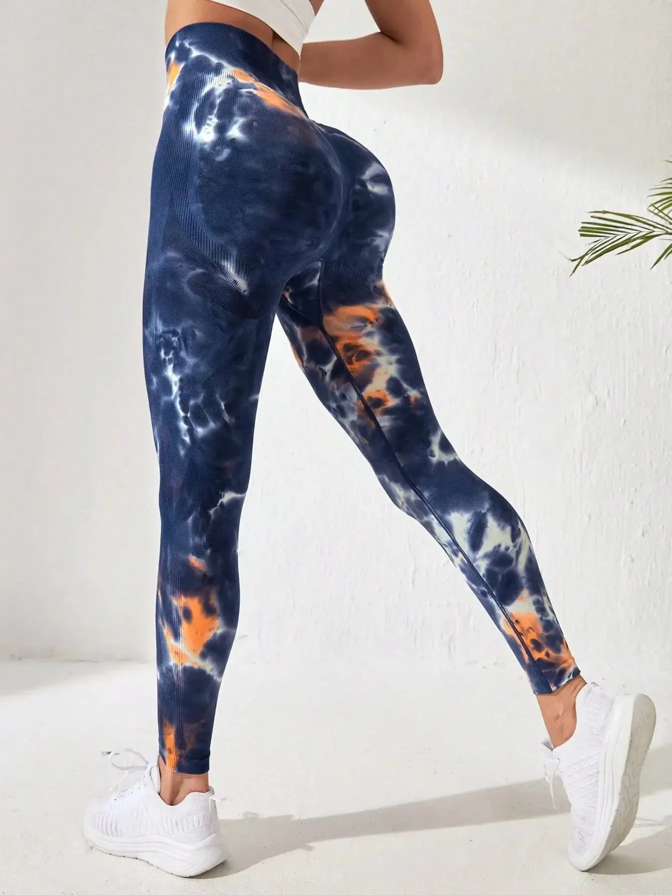 Tie Dye Seamless Leggings