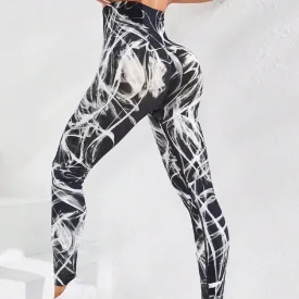 Tie Dye Seamless Leggings